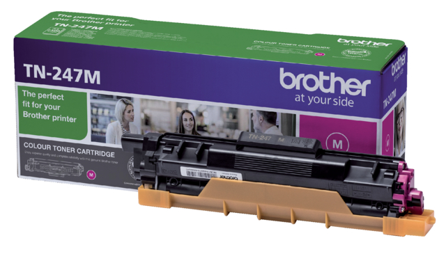 Cartouche toner Brother TN-247M rouge