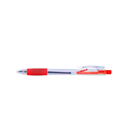 [1391645] Stylo bille Office Click Medium rouge