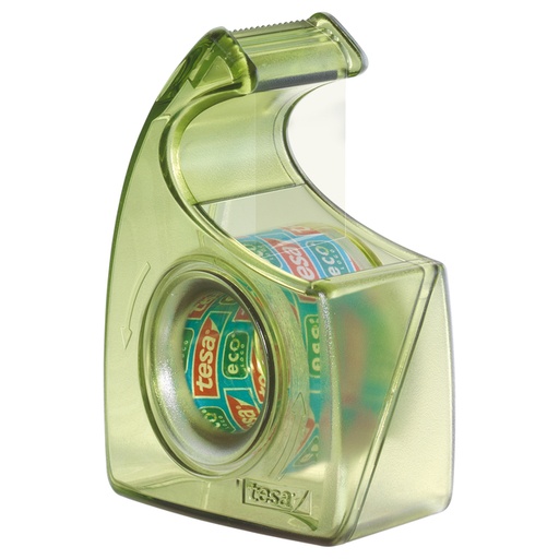 [1396978] Dérouleur ruban adhésif tesafilm® Eco&Clear 33mx19mm + Easy Cut ecoLogo®