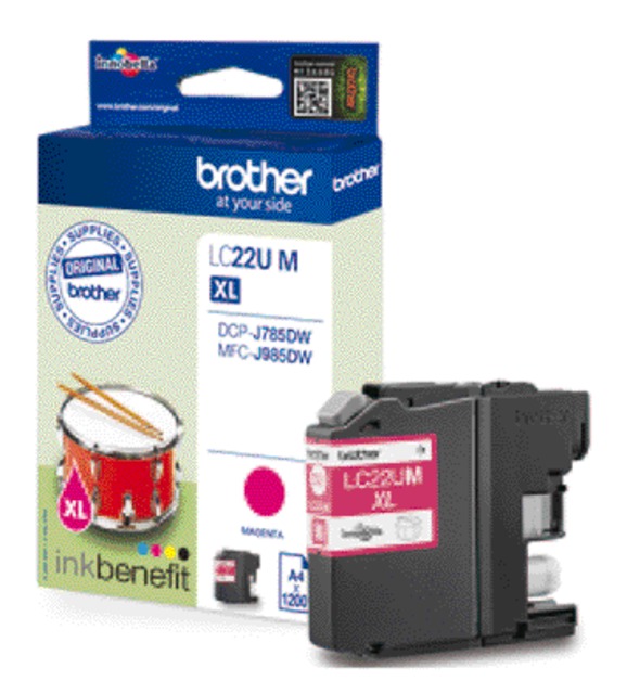 Cartouche d''encre Brother LC-225U rouge