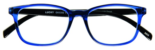 [783431] Lunettes de lecture I Need You +1.00 dpt Lucky bleu-noir