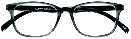 [783436] Lunettes de lecture I Need You +1.00 dpt Lucky gris-noir