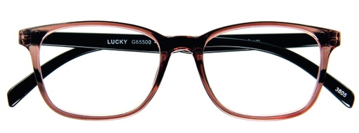 [783444] Lunettes de lecture I Need You +2.50 dpt Lucky brun-noir