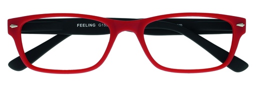 [792849] Lunettes de lecture I Need You +1.00 dpt Feeling rouge-noir
