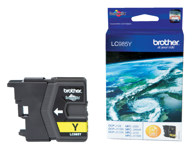 Cartouche d’encre Brother LC-985Y jaune
