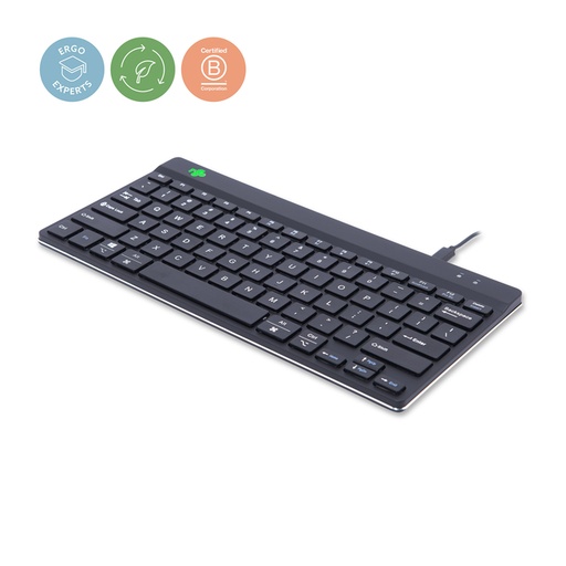 [1397958] Clavier ergonomique compact R-Go Tools Break QWERTY noir