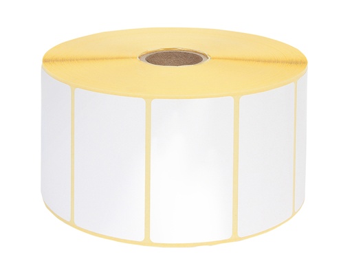 [1397584] Labeletiket IEZZY Zebra 800262-125 57x32mm 25mm wit permanent 2100st