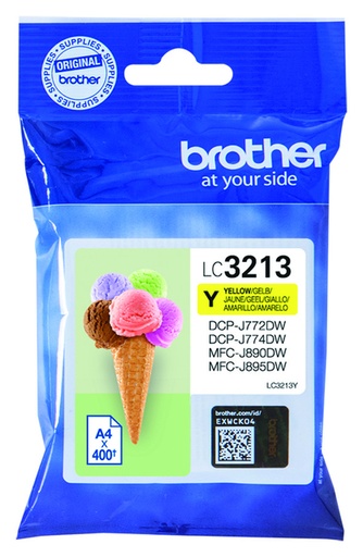 [405310] Cartouche d’encre Brother LC-3213Y jaune