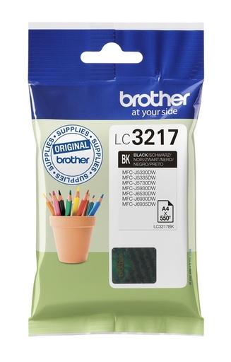[402371] Cartouche d’encre Brother LC-3217BK noir