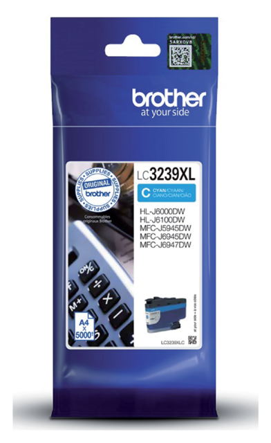 Cartouche d''encre Brother LC-3239XL bleu HC