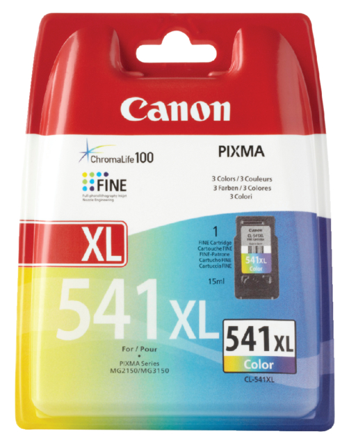 Cartouche d’encre Canon CL-541XL couleur HC