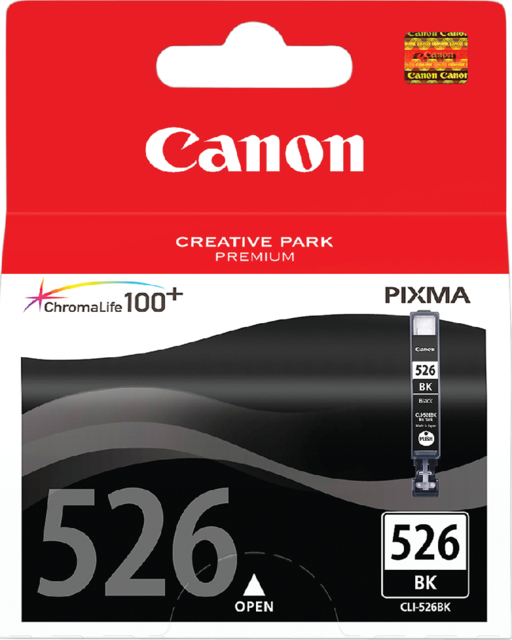 Cartouche d’encre Canon CLI-526 noir