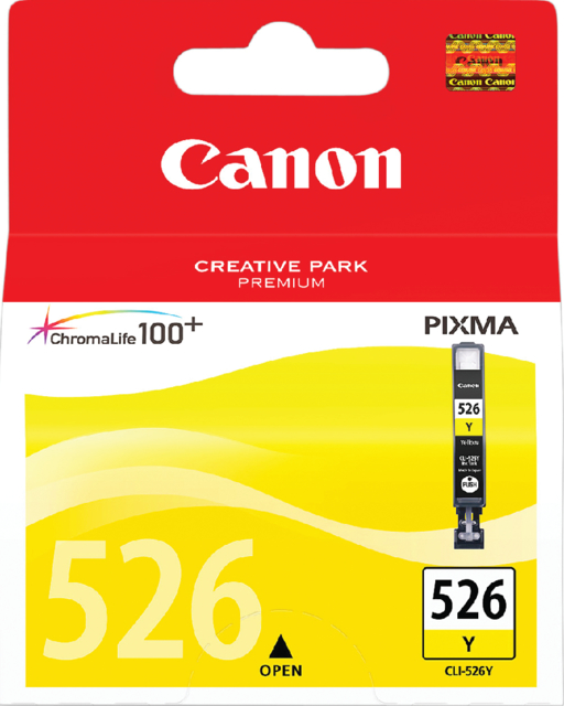 Cartouche d’encre Canon CLI-526 jaune