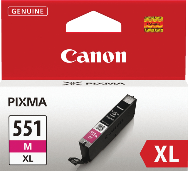 Inktcartridge Canon CLI-551XL rood