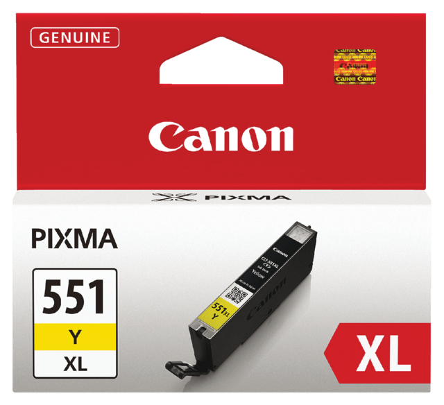 Cartouche d’encre Canon CLI-551XL jaune HC