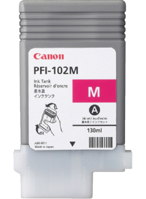 Cartouche d’encre Canon PFI-102 rouge