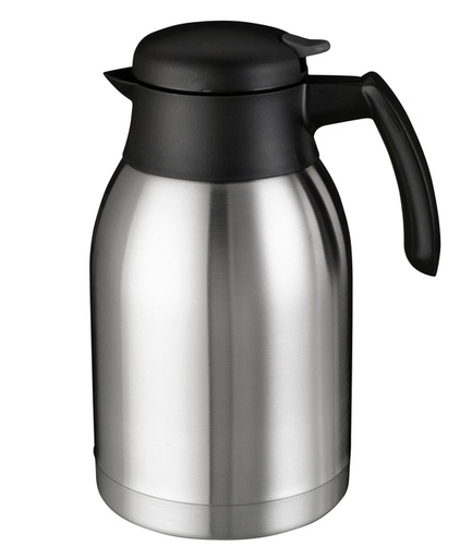 [890508] Thermoskan Bravilor dubbelwandig 2 liter RVS zwart