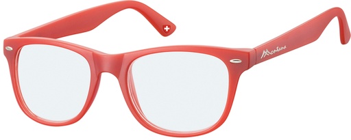 [1398337] Leesbril Montana +1.50 dtp blue light filter rood