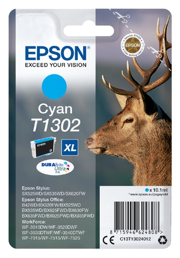 [402559] Inktcartridge Epson T1302 blauw