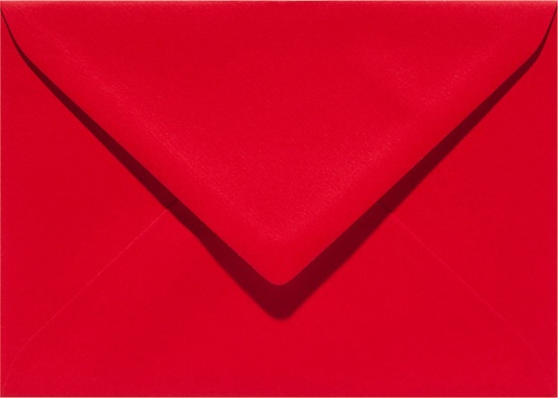 [1397916] Enveloppe Papicolor EA5 156x220mm rouge paquet 6 pièces