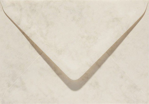 [1397918] Enveloppe Papicolor EA5 156x220mm ivoire marbré paquet 6 pièces
