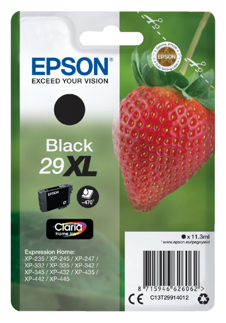 Cartouche d’encre Epson 29XL T2991 noir