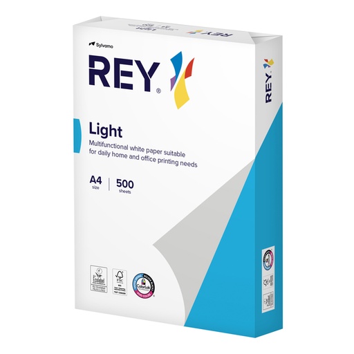 [1399512] Papier copieur Rey Office Light A4 75g blanc 500 feuilles
