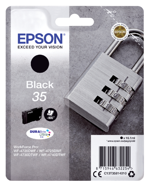 Cartouche d''encre Epson 35 T3581 noir