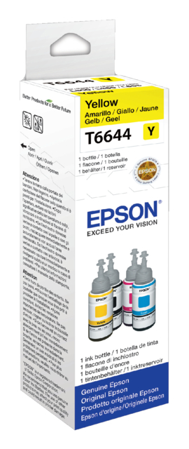 Flacon navulinkt Epson T6644 geel