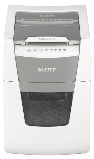 [1399647] Papiervernietiger Leitz IQ Auto+ Small Office 100 P5 snippers 2x15mm