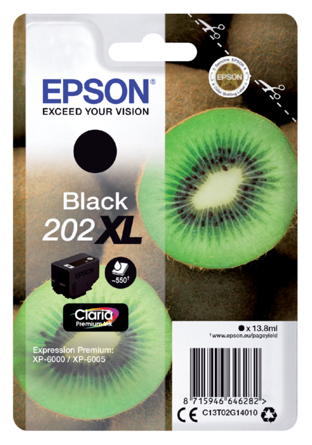Cartouche d''encre Epson 202XL T02G14 noir