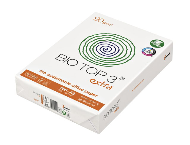Papier copieur BioTop 3 A3 90g naturel 500 feuilles