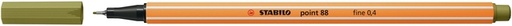 [1400819] Fineliner STABILO point 88/37 Fin rouille
