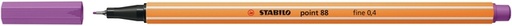[1400823] Fineliner STABILO point 88/60 fijn vergrijsd violet
