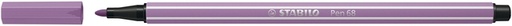 [1400815] Viltstift STABILO Pen 68/62 medium pruimenpaars