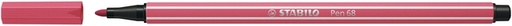 [1400824] Viltstift STABILO Pen 68/49 medium aardbeienrood