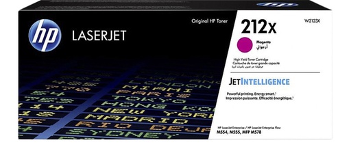[1400613] Cartouche toner HP W2123X 212X rouge