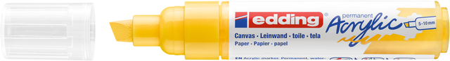 Marqueur acrylique edding e-5000 Large jaune trafic