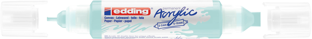 Marqueur acrylique 3D edding e-5400 double pointe bleu pastel
