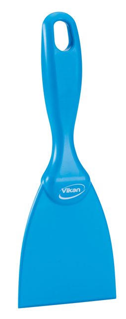 Handschraper Vikan recht 75x210mm blauw