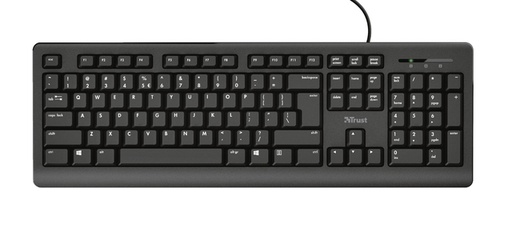 [1400589] Toetsenbord Trust Primo QWERTY zwart