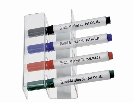 [1401046] Whiteboard stifthouder MAUL universeel acryl magnetisch voor 4 stiften
