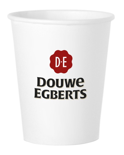 [891851] Beker Douwe Egberts 180ml karton 100 stuks