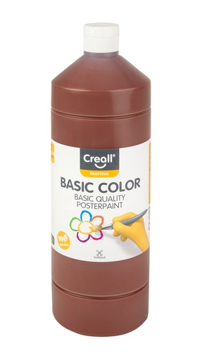 [1401521] Gouache Creall Basic brun foncé 1000ml