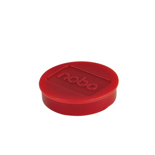 [1401556] Magneet Nobo 32mm rood 10 stuks