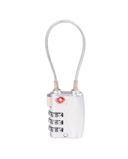 [1402136] Hangslot Pavo met cijferslot en kabel TSA