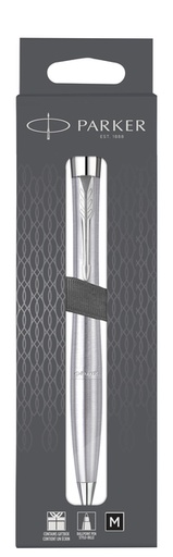 [1402240] Balpen Parker Urban twist metro metallic CT medium blister à 1 stuk