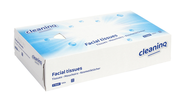 Facial tissues Cleaninq 2-laags 100stuks