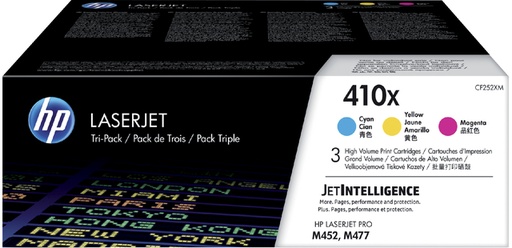 [402483] Cartouche toner HP CF252XM 410X 3 couleurs