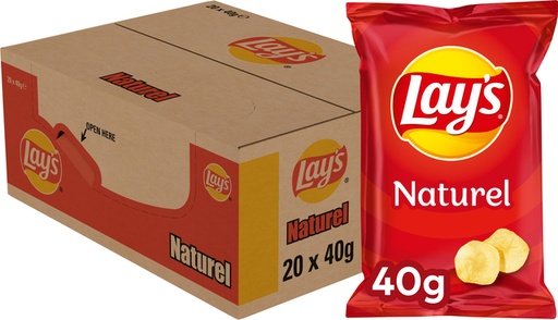 [1403758] Chips Lay's Naturel 40g